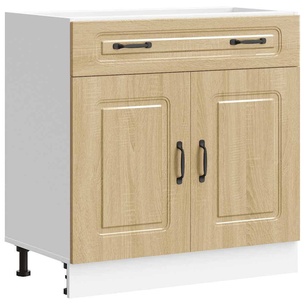 Base da Cucina Kalmar Rovere Sonoma in Legno Multistrato