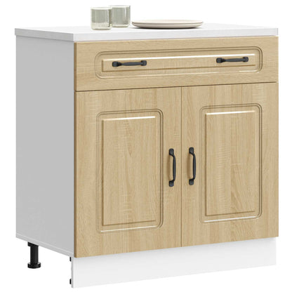 Base da Cucina Kalmar Rovere Sonoma in Legno Multistrato