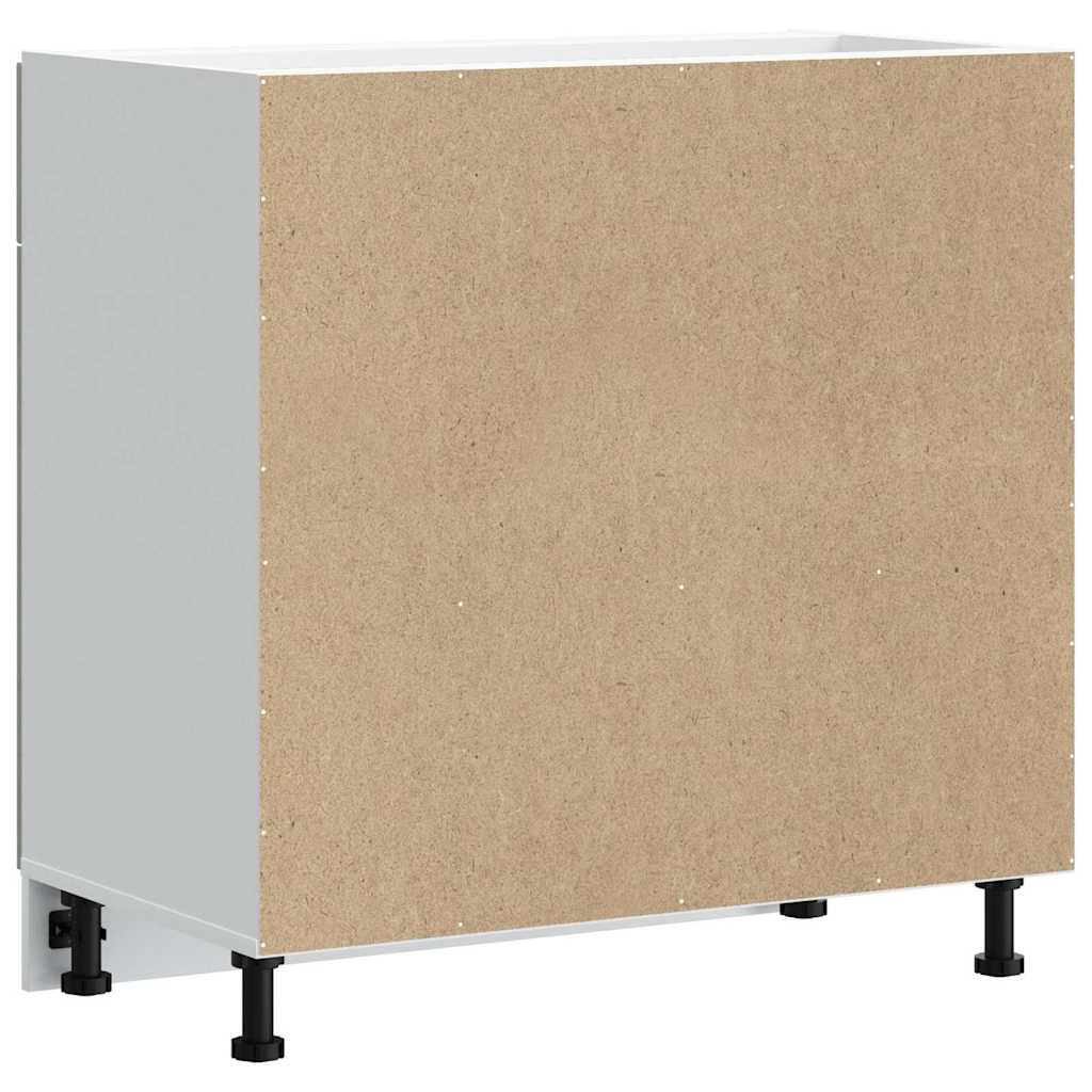 Base da Cucina Kalmar Grigio Cemento in Legno Multistrato - homemem39