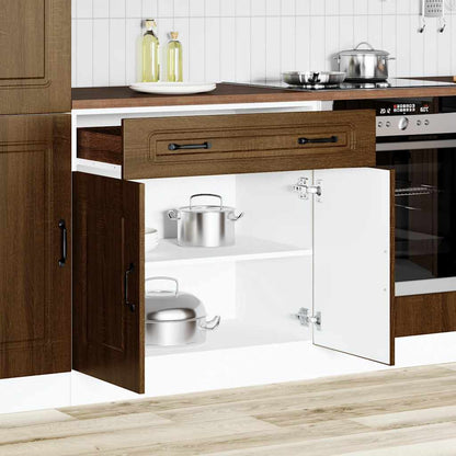 Base da Cucina Kalmar Rovere Marrone in Legno Multistrato - homemem39