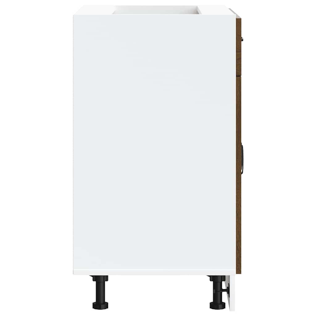 Base da Cucina Kalmar Rovere Marrone in Legno Multistrato - homemem39