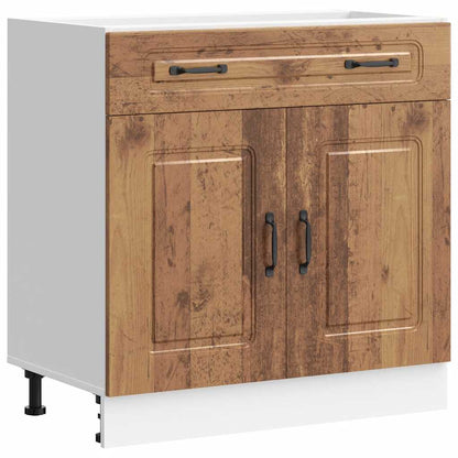 Base da Cucina Kalmar Legno Vecchio in Legno Multistrato