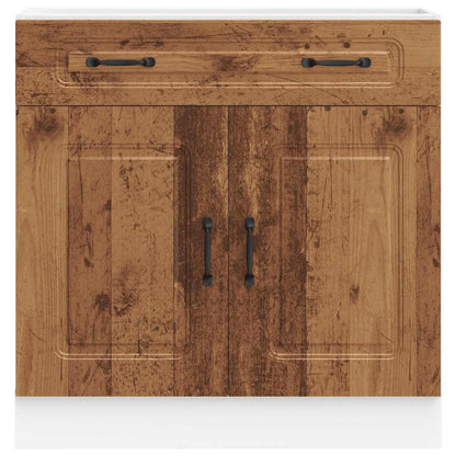 Base da Cucina Kalmar Legno Vecchio in Legno Multistrato