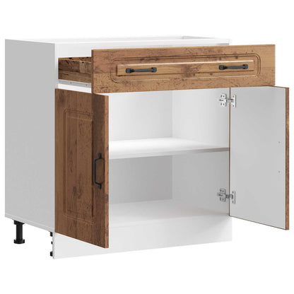 Base da Cucina Kalmar Legno Vecchio in Legno Multistrato