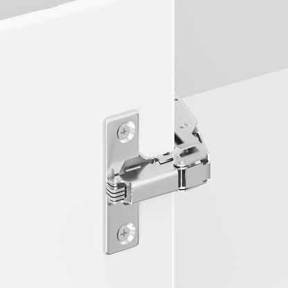 Mobile Base ad Angolo Cucina Kalmar Bianco in Legno Multistrato - homemem39