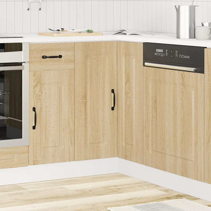 Base Angolare da Cucina Kalmar Rovere Sonoma Legno Multistrato