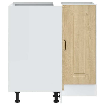 Base Angolare da Cucina Kalmar Rovere Sonoma Legno Multistrato