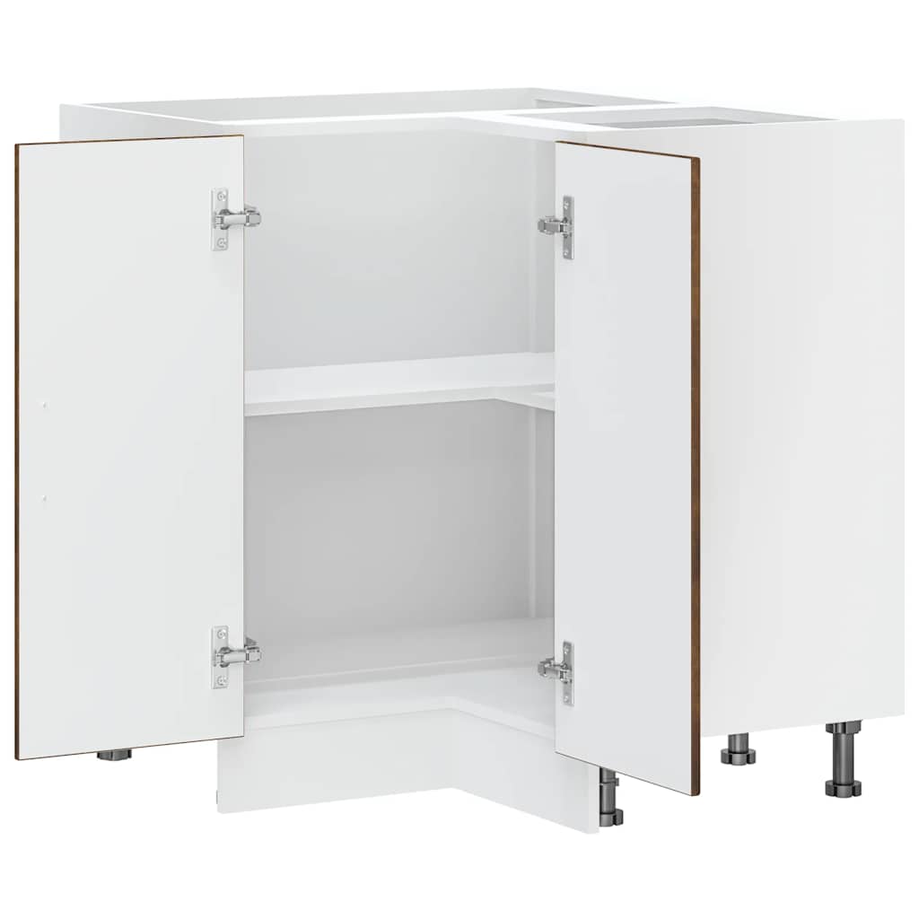 Mobile Base ad Angolo Cucina Kalmar Rovere Artigianale | homemem39