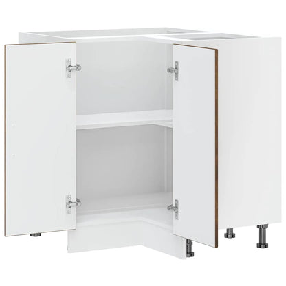 Mobile Base ad Angolo Cucina Kalmar Rovere Artigianale | homemem39