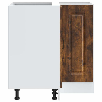 Mobile Base ad Angolo Cucina Kalmar Rovere Artigianale | homemem39