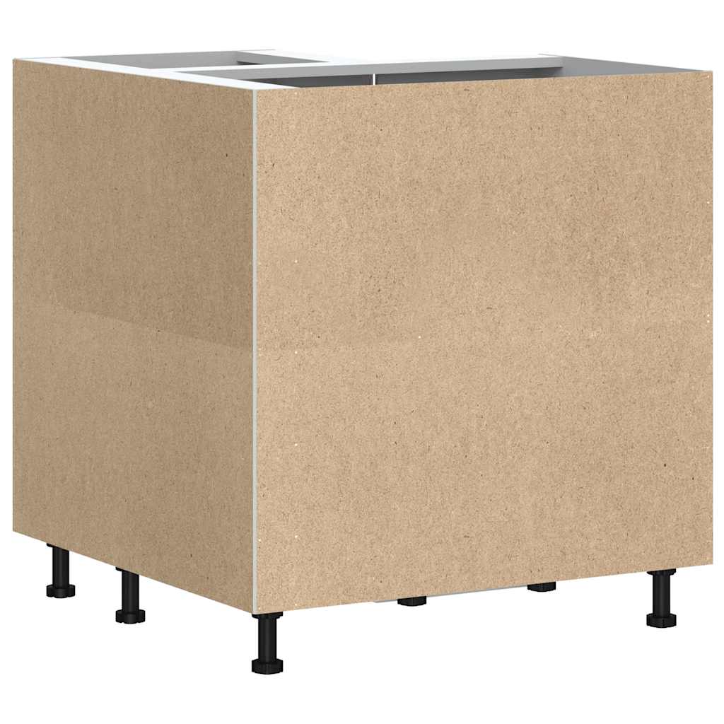 Mobile Base ad Angolo Cucina Kalmar Grigio Sonoma in Truciolato | homemem39