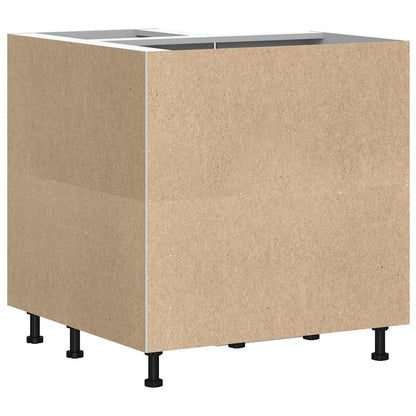 Mobile Base ad Angolo Cucina Kalmar Legno Vecchio in Truciolato - homemem39