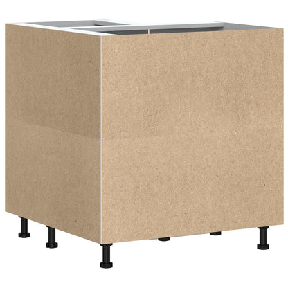 Mobile Base ad Angolo Cucina Kalmar Legno Vecchio in Truciolato