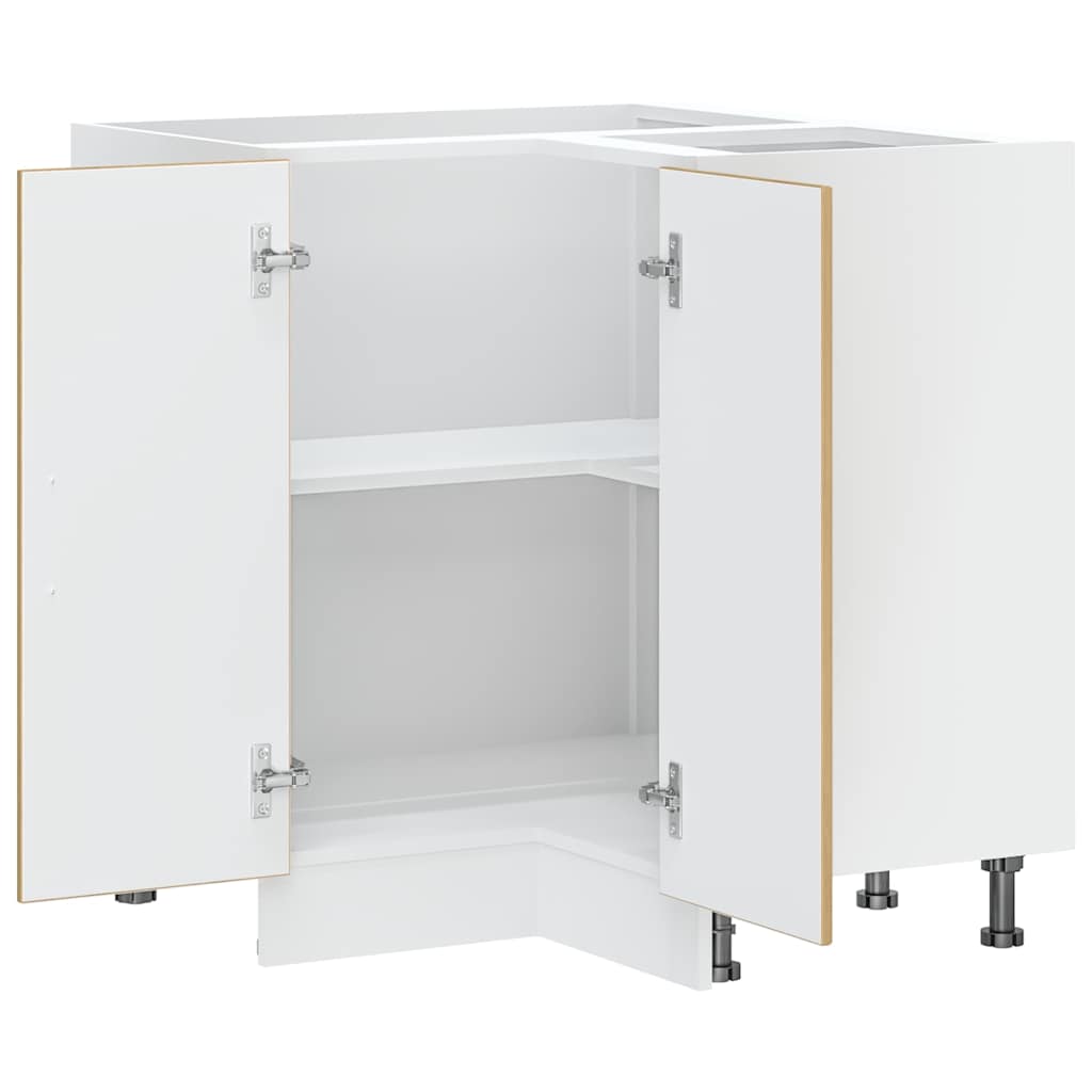 Mobile Base ad Angolo Cucina Kalmar Rovere Artigianale | homemem39