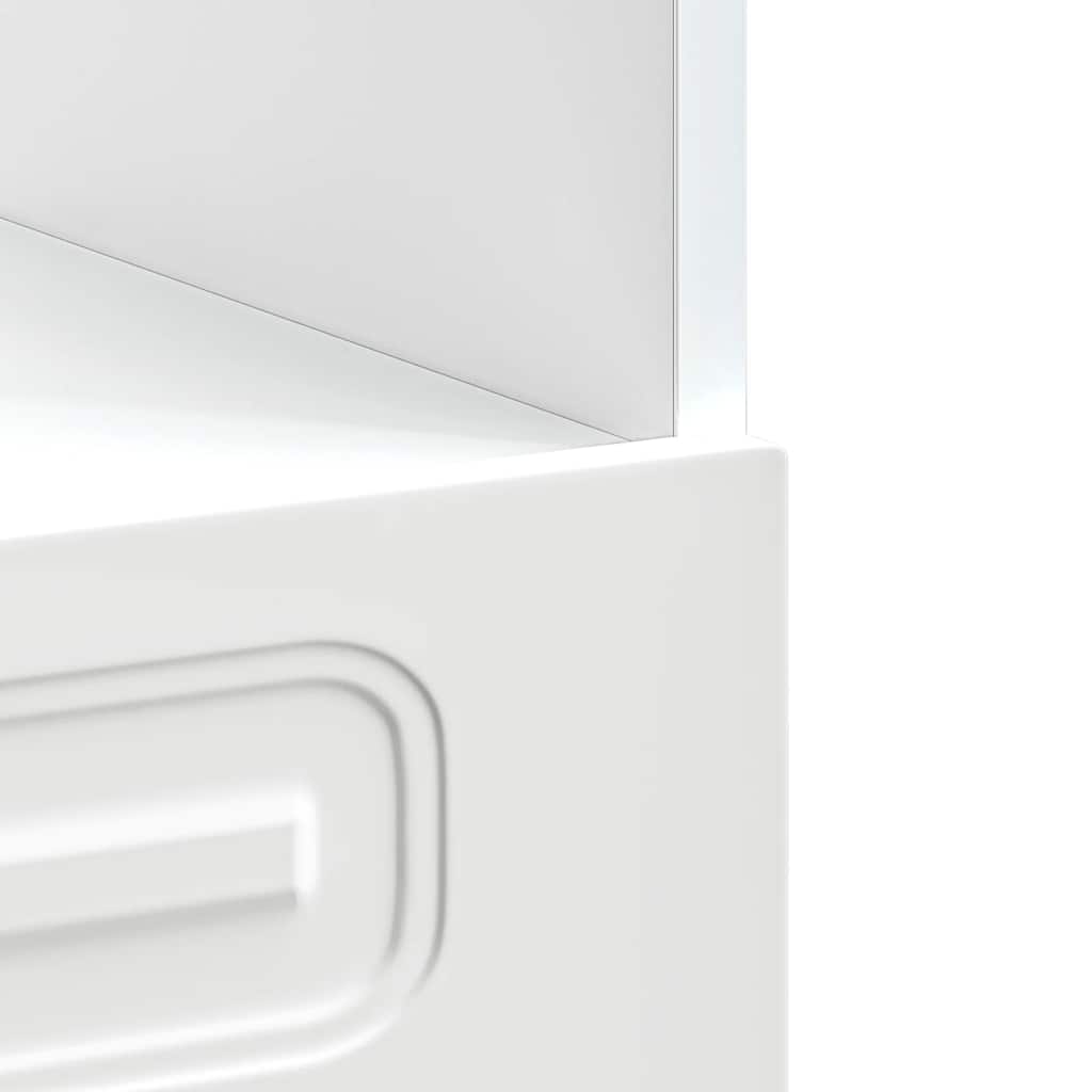 Armadio per Forno Kalmar Bianco in Legno Multistrato | homemem39