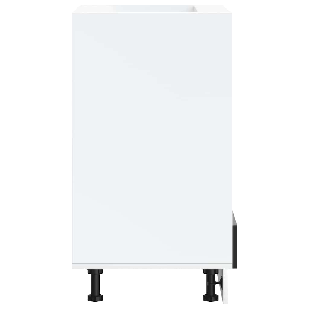 Armadio per Forno Kalmar Nero in Legno Multistrato - homemem39