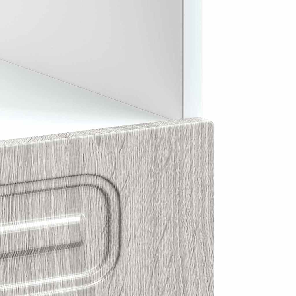 Armadio Forno Kalmar Grigio Sonoma Legno Multistrato - homemem39