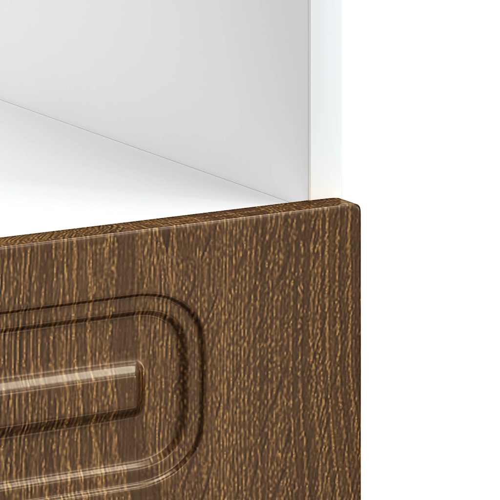 Armadio per Forno Kalmar Rovere Marrone in Legno Multistrato - homemem39