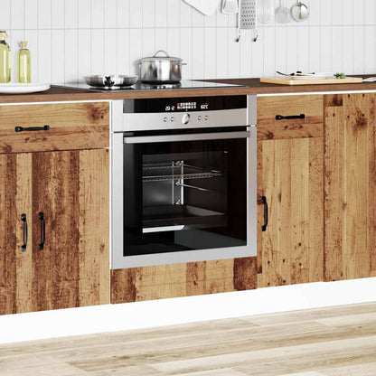 Armadio per Forno Kalmar Legno Vecchio in Legno Multistrato - homemem39