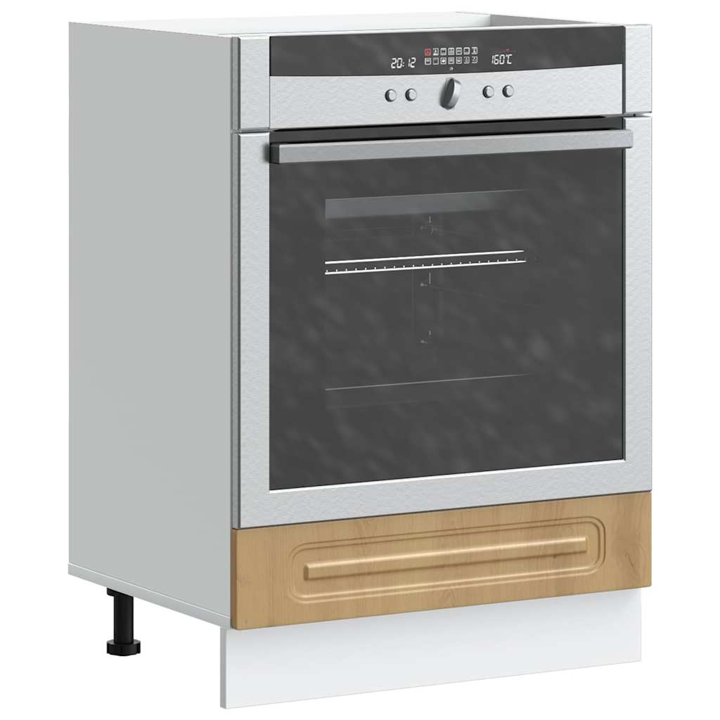Armadio per Forno Kalmar Rovere Artigianale Legno Multistrato - homemem39