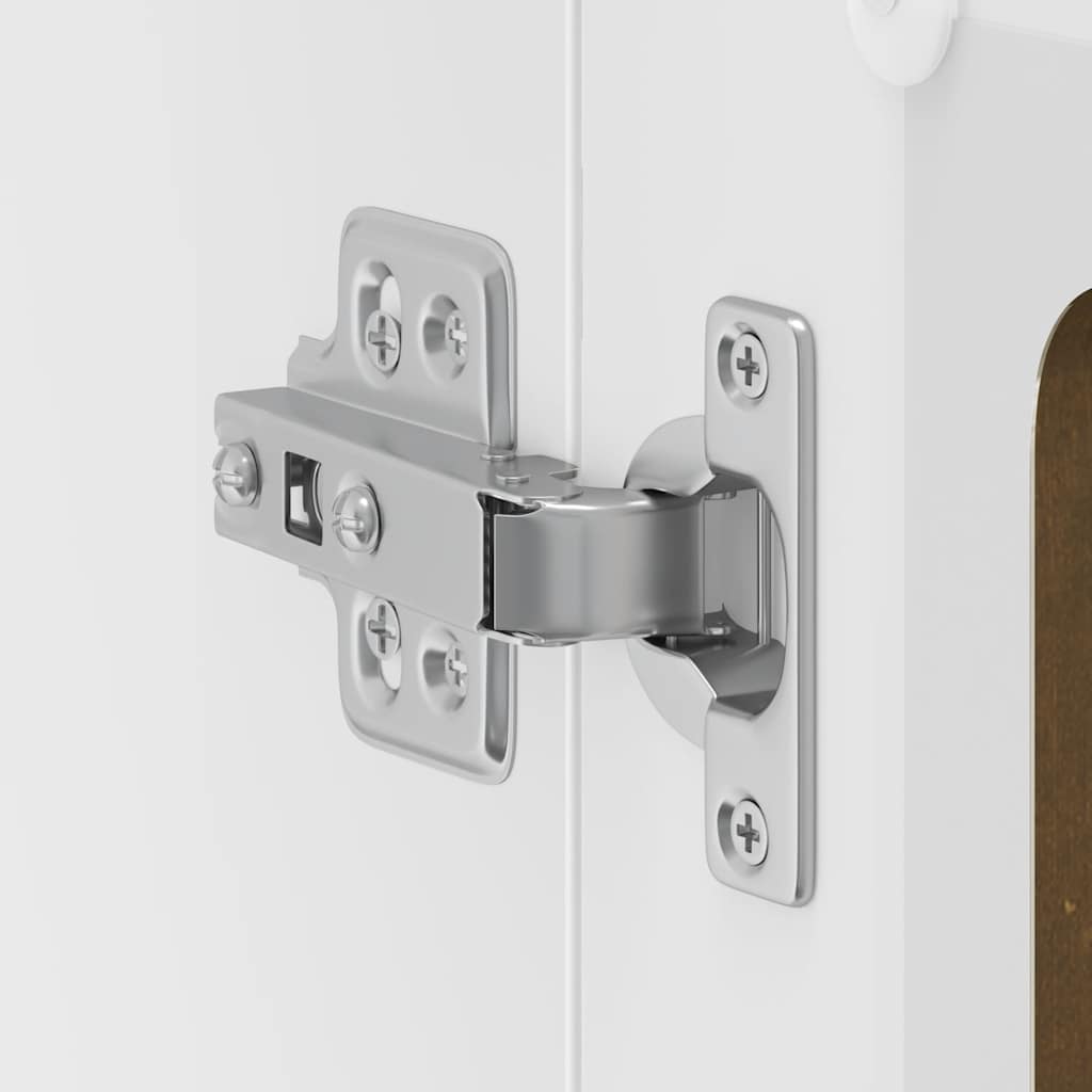 Pensile da Cucina con Porta in Vetro Kalmar Rovere Fumo - homemem39