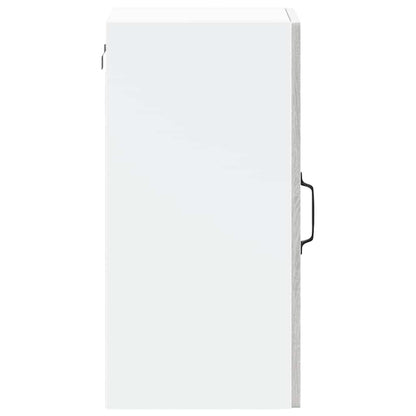 Pensile da Cucina con Porta in Vetro Kalmar Grigio Sonoma | homemem39