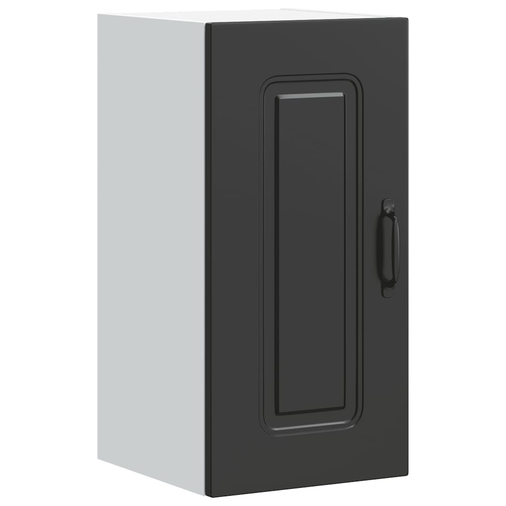 Pensile da Cucina Kalmar Nero in Legno Multistrato | homemem39