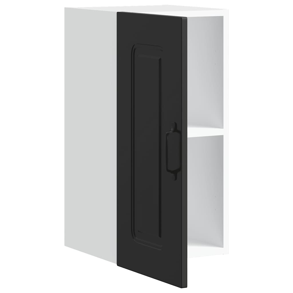 Pensile da Cucina Kalmar Nero in Legno Multistrato | homemem39