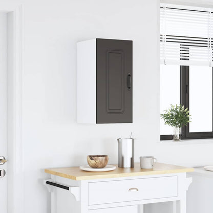 Pensile da Cucina Kalmar Nero in Legno Multistrato | homemem39