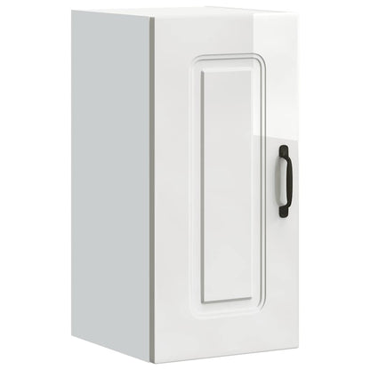 Base da Cucina Kalmar Bianco Lucido in Legno Multistrato | homemem39