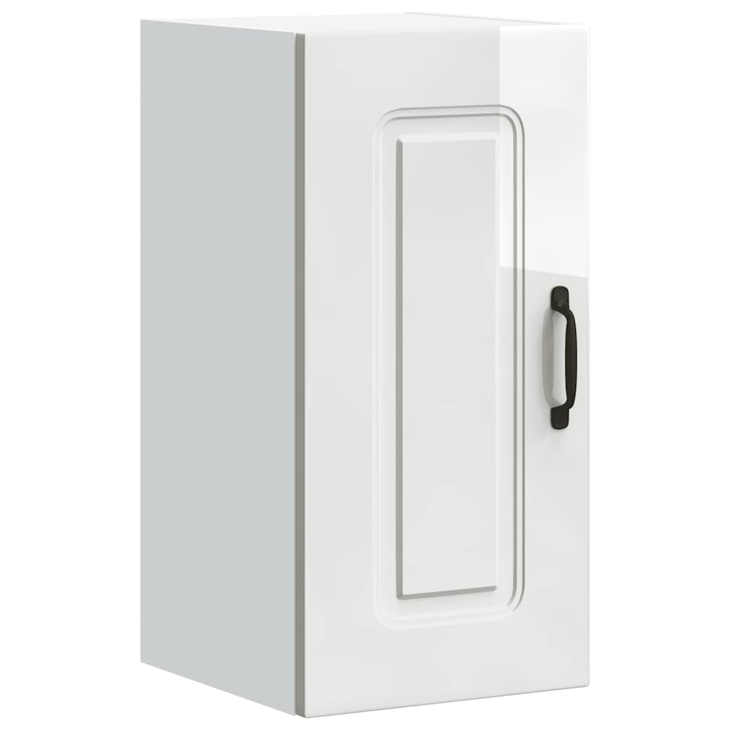 Base da Cucina Kalmar Bianco Lucido in Legno Multistrato