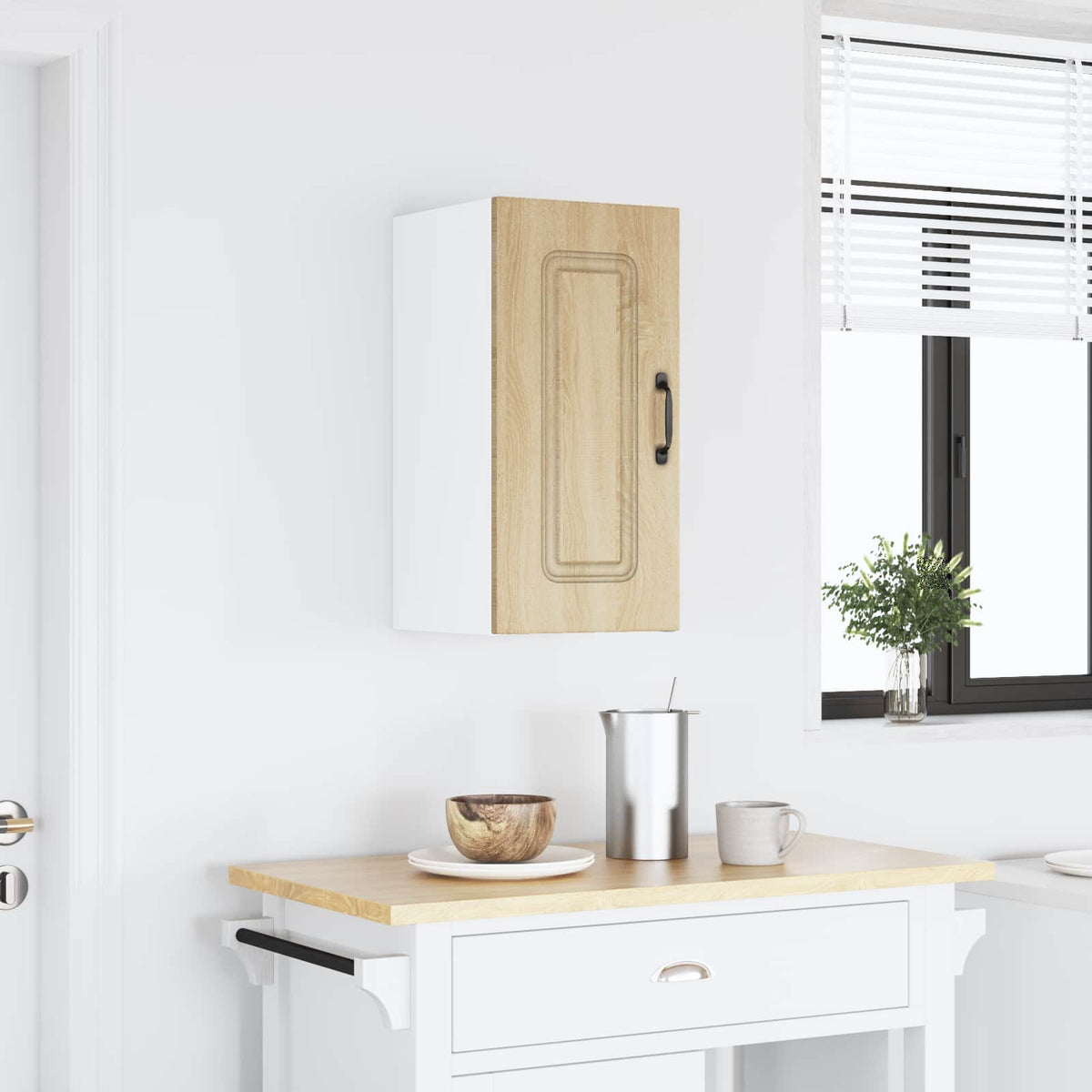 Pensile da Cucina Kalmar Rovere Sonoma in Legno Multistrato