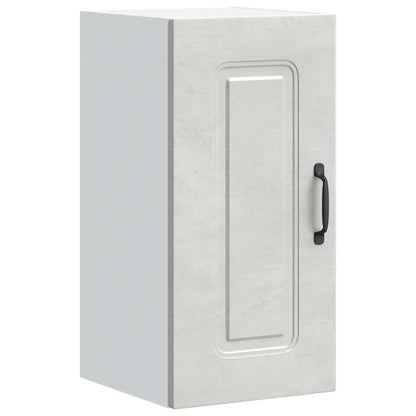 Pensile da Cucina Kalmar Grigio Cemento in Legno Multistrato - homemem39