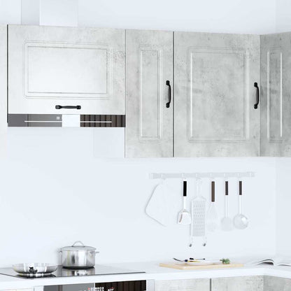 Pensile da Cucina Kalmar Grigio Cemento in Legno Multistrato