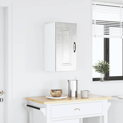 Pensile da Cucina Kalmar Grigio Cemento in Legno Multistrato - homemem39