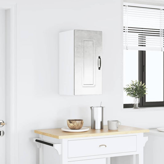 Pensile da Cucina Kalmar Grigio Cemento in Legno Multistrato - homemem39