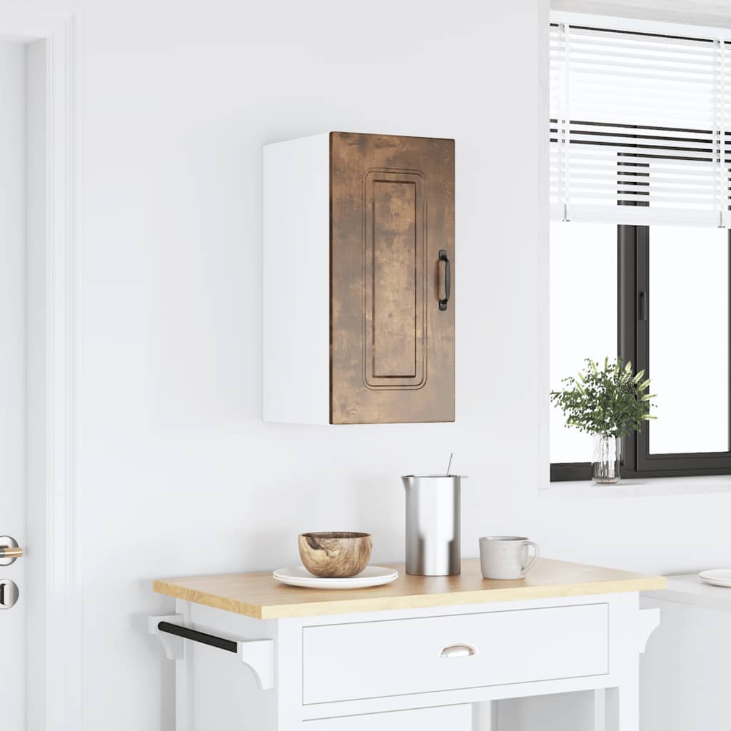 Pensile da Cucina Kalmar Rovere Fumo in Legno Multistrato | homemem39