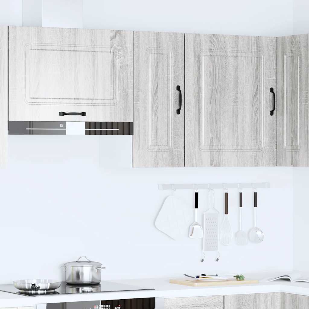 Pensile da Cucina Kalmar Grigio Sonoma in Legno Multistrato