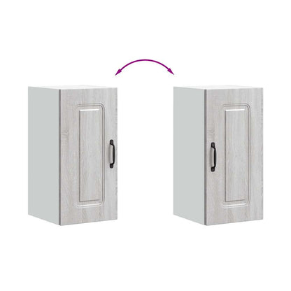 Pensile da Cucina Kalmar Grigio Sonoma in Legno Multistrato - homemem39