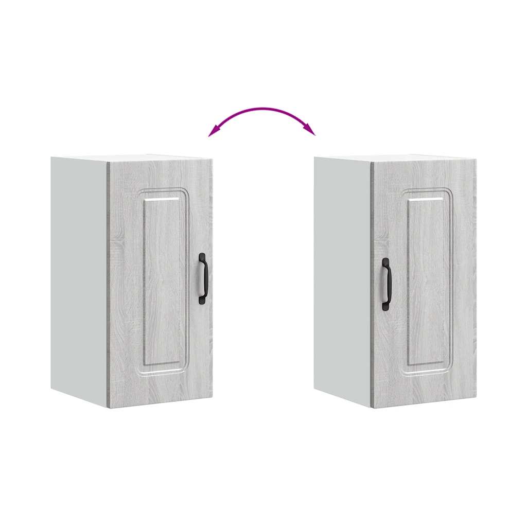 Pensile da Cucina Kalmar Grigio Sonoma in Legno Multistrato