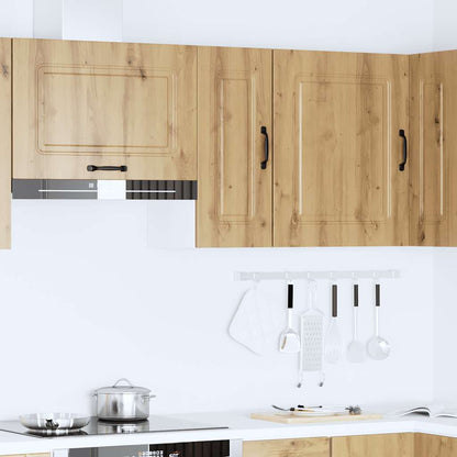 Pensile da Cucina Kalmar Rovere Artigianale Legno Multistrato