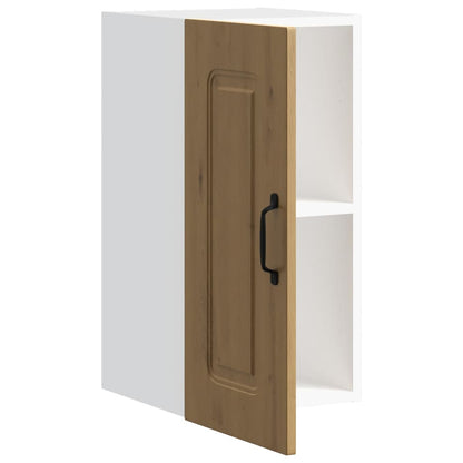 Pensile da Cucina Kalmar Rovere Artigianale Legno Multistrato - homemem39