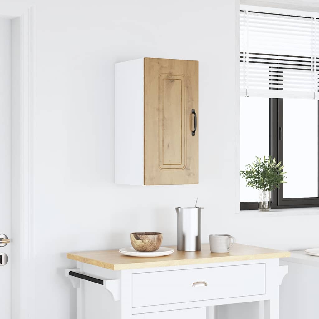 Pensile da Cucina Kalmar Rovere Artigianale Legno Multistrato