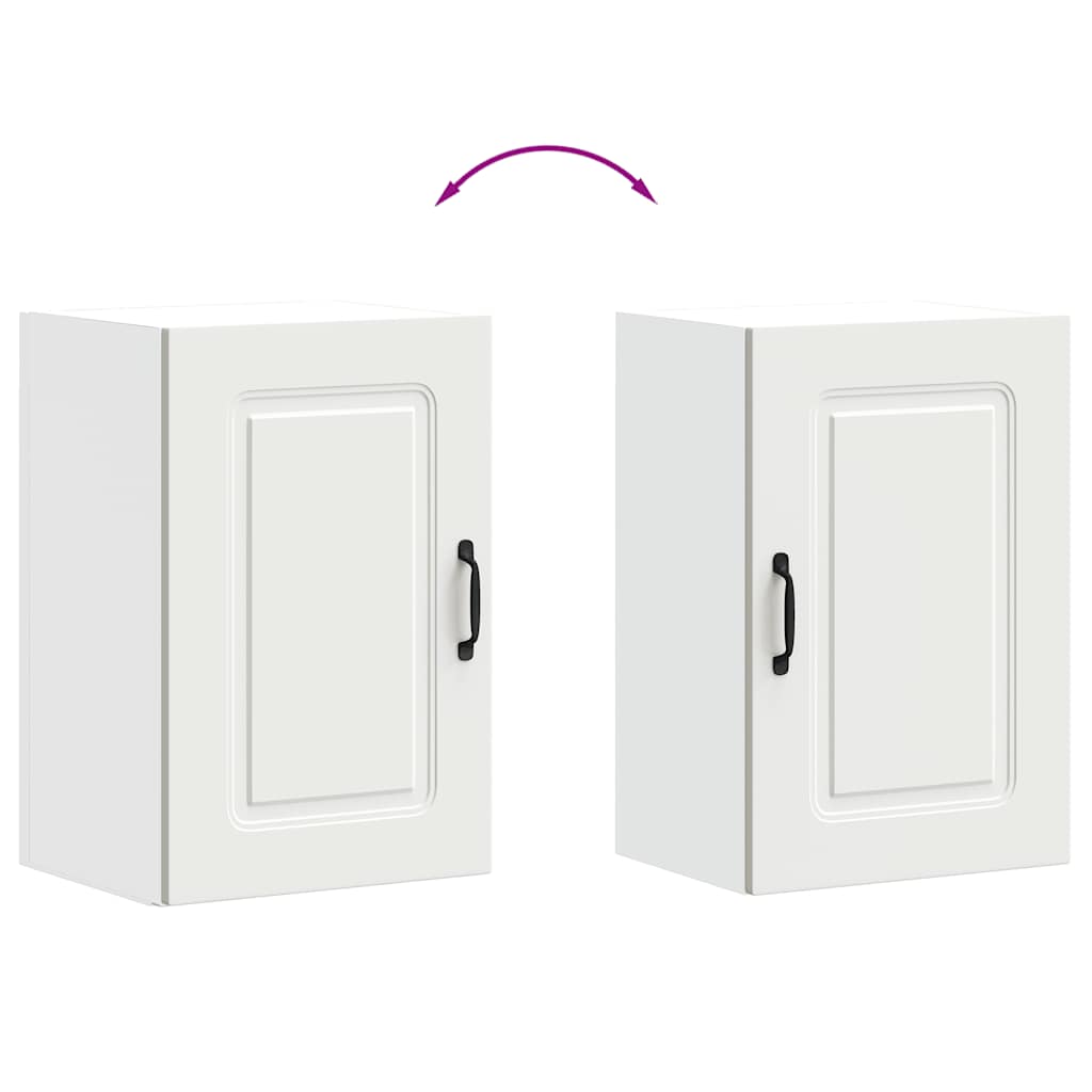 Pensile da Cucina Kalmar Bianco in Legno Multistrato - homemem39