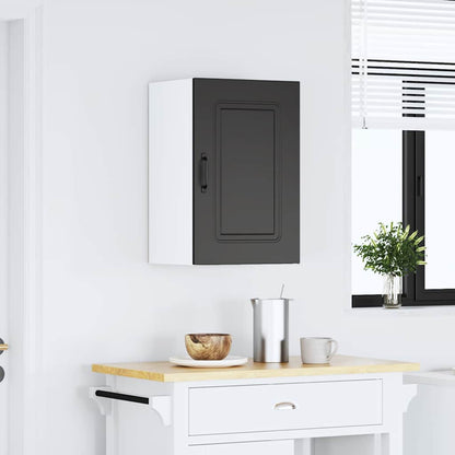 Pensile da Cucina Kalmar Nero in Legno Multistrato | homemem39