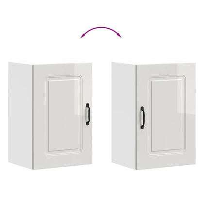 Base da Cucina Kalmar Bianco Lucido in Legno Multistrato - homemem39