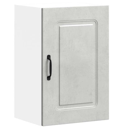 Pensile da Cucina Kalmar Grigio Cemento in Legno Multistrato - homemem39