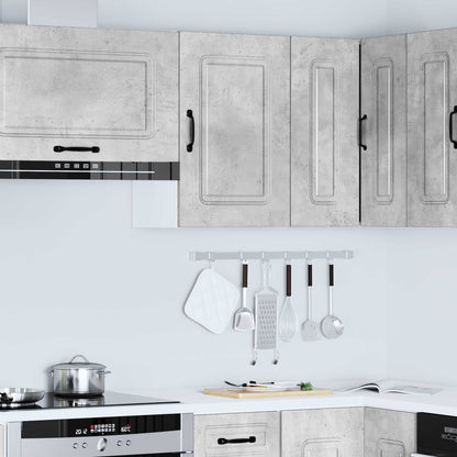 Pensile da Cucina Kalmar Grigio Cemento in Legno Multistrato