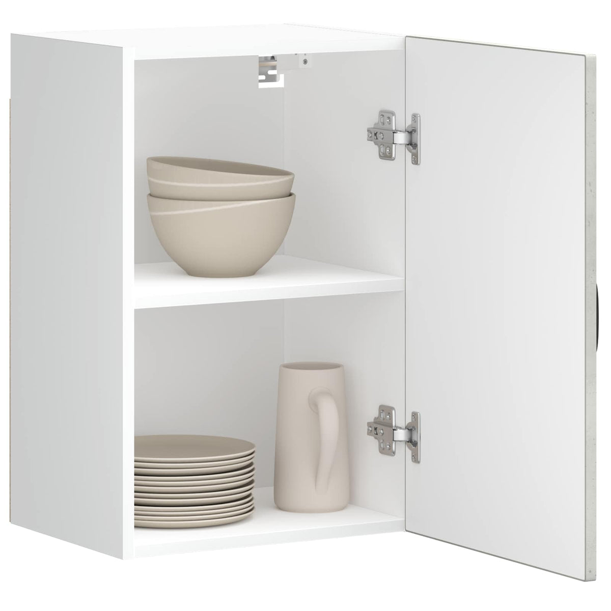 Pensile da Cucina Kalmar Grigio Cemento in Legno Multistrato