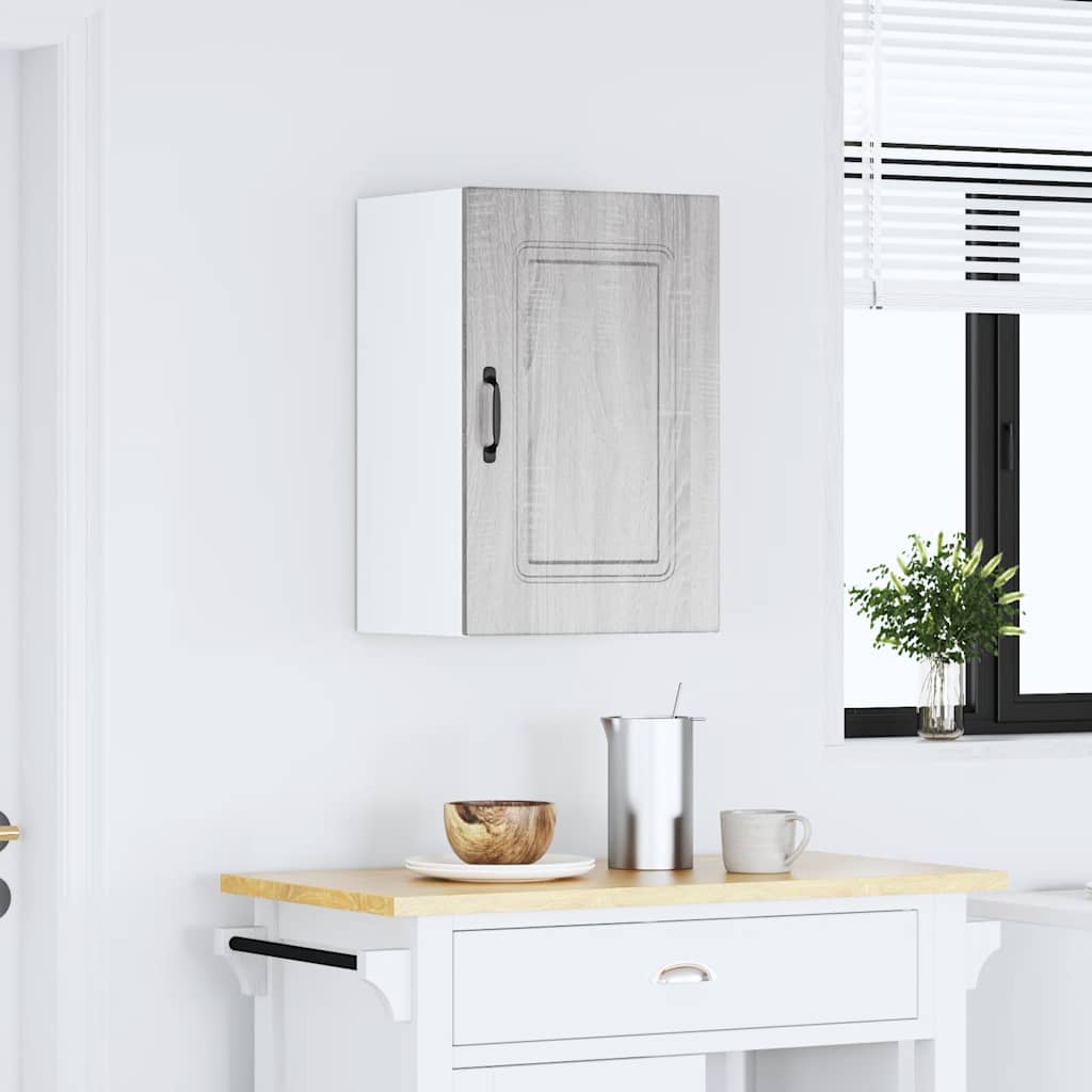 Pensile da Cucina Kalmar Grigio Sonoma in Legno Multistrato | homemem39
